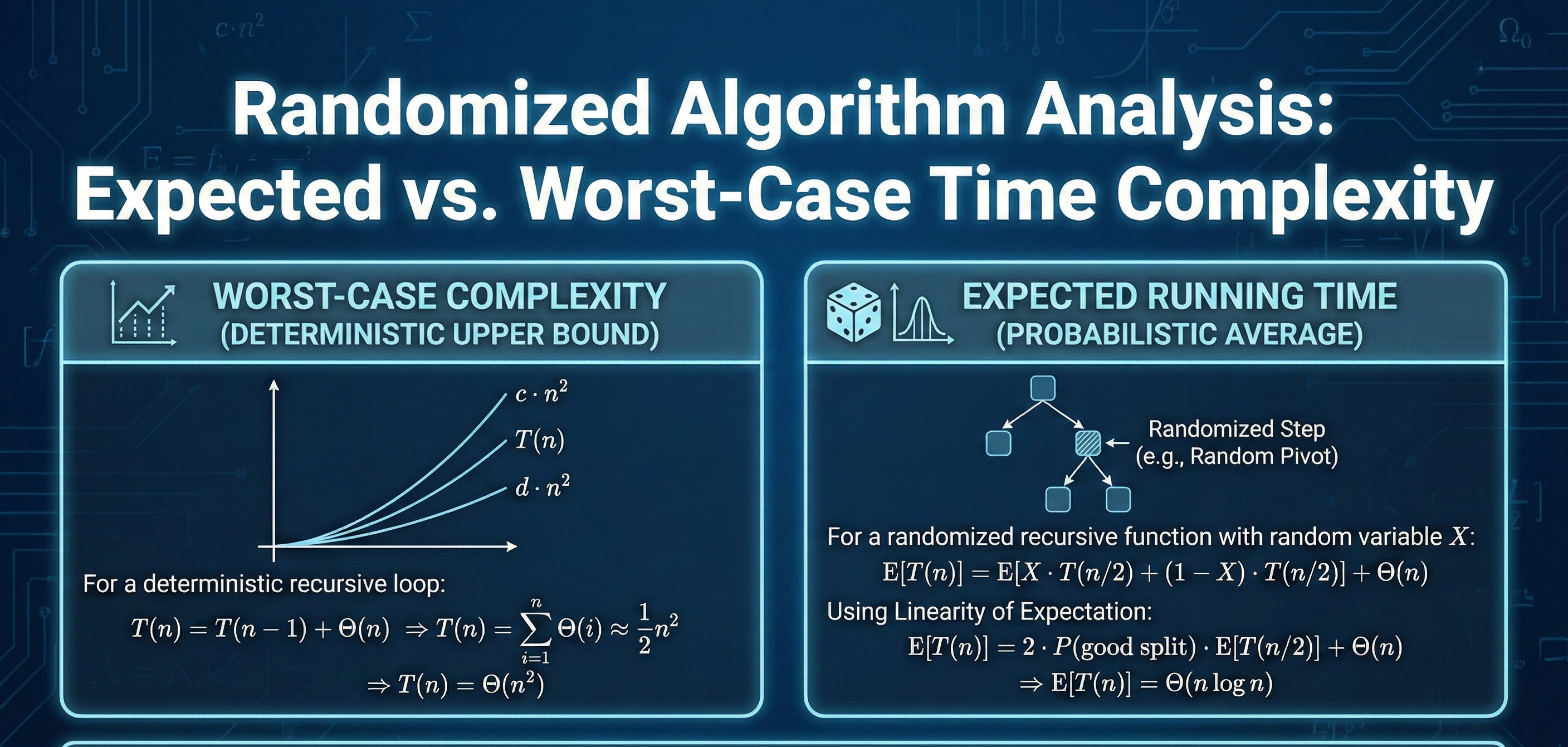 Randomized Algorithm Analysis: Expected vs. Worst-Case Time Complexity - Homework Answer and Solution